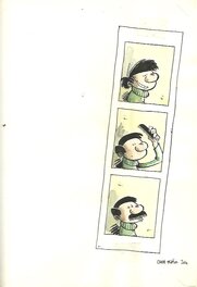 martin chum - Gaston vu par CHUM martin - Original Illustration