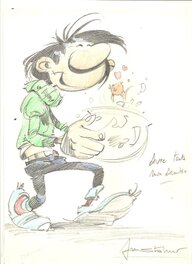 Éric Stalner - Gaston vu par Éric Stalner - Comic Strip