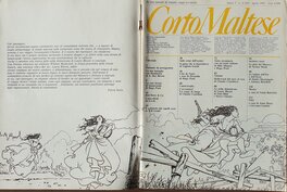 Sommaire du magazine italien Corto Maltese Sommaire du magazine italien Corto Maltese