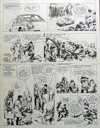 William Vance - Bob Morane - Planche originale