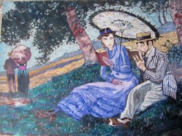 Gradimir Smudja - Toulouse-Lautrec - Original Illustration
