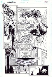 Sergio Cariello - 1998-08 Cariello/Palmer: Catwoman/Wildcat #1 p4 - Planche originale