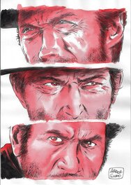 Andrea Cuneo - Cuneo -  The Good, the Bad, the Ugly - Illustration originale