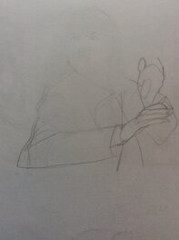 Croquis au dos de la planche Croquis au dos de la planche