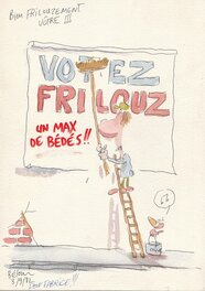 Jean-Loic Bélom - Frilouz - Original Illustration