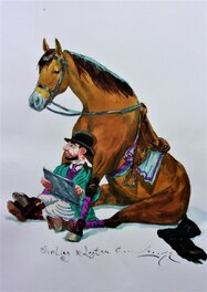 Gradimir Smudja - Toulouse Lautrec - Illustration originale