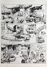 Serge Carrère - Mich Depin - un alibi idéal pl 11 - Planche originale