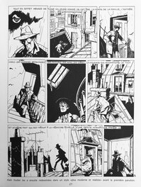 Version initiale de la planche Version initiale de la planche