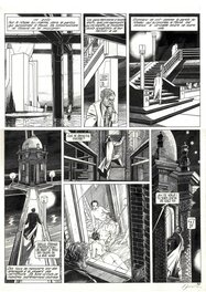 François Schuiten - La Fièvre d'Urbicane - Les Cités Obscures - Planche originale