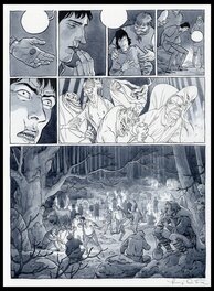 Luigi Critone - 2014 - Je, François Villon - Luigi Critone - Tome 2 - Planche originale