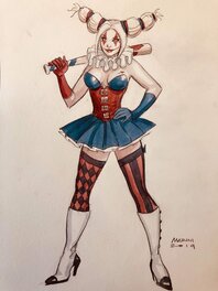 Enrico Marini - Harley Quinn - Original Illustration