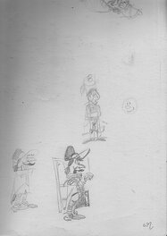 Croquis au dos Croquis au dos