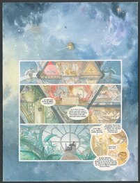 Alex Alice - Le chateau des etoiles - Planche originale