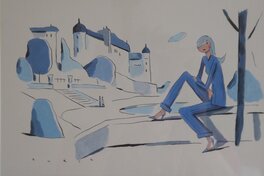 François Avril - Illustration - Illustration originale