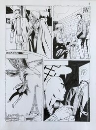 Luciano Bernasconi - L'autre - Giochi tra carcerati - Planche originale