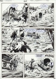 Tex n°662 - Carovana di audaciti planche 44 (Bonelli)