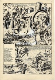 Alberto Tosi - Kyushu l'isola di porcellana, planche 14 - Parution dans le numéro 48 de la revue Capitan Walter - Comic Strip