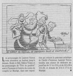 Article du Dauphiné Libéré 2005