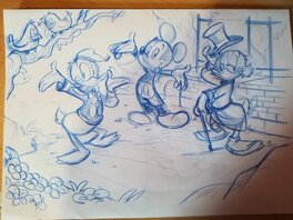 Dessin préparatoire Dessin préparatoire