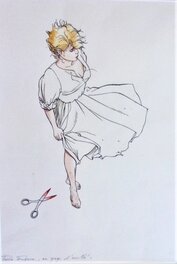 Lax - La fille aux ibis - Couverture alternative non retenue - Couverture originale