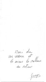 Voeux de l'auteur Voeux de l'auteur