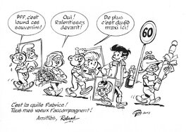 Gos - Illustration de mon anniversaire - Illustration originale