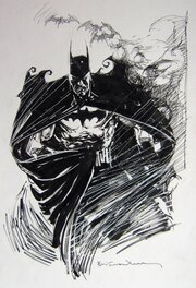 Bill Sienkiewicz - Batman - Illustration originale