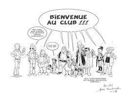 Pierre Tranchand - Illustration de mon anniversaire - Original Illustration