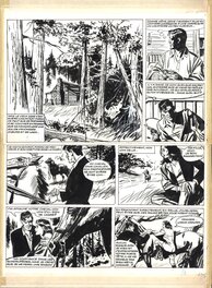 José Larraz - Larraz : Paul Foran tome 10 planche 3 - Planche originale