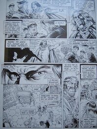 Yves Swolfs - Planche du Prince de la nuit - Comic Strip