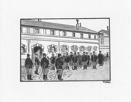 Jacques Tardi - Casse-Pipe - Original Illustration