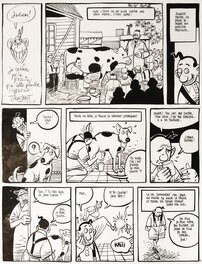Tronchet - Jean-Claude Tergal à la ferme - Comic Strip