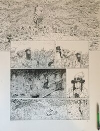 François Gomès - Brocéliande le miroir aux fées p44 - Planche originale