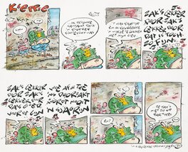 Eric Schreurs - 2001 - Kleppie / Joop Klepzeiker (Page - Dutch KV) - Comic Strip