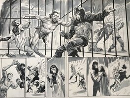 Fernando Dagnino - Tarzan on the Planet of the Apes - Planche originale