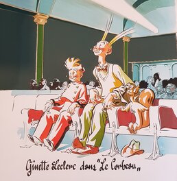 Al Severin - Le corbeau - Original Illustration
