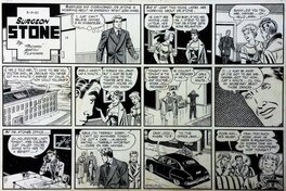 Dick Fletcher - Dick Fletcher - surgeon Stone (1950) - Planche originale