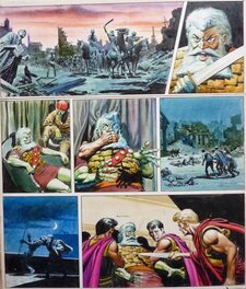 Planche originale - "The Trigan Empire" - The Revolt Of The Lokans - 1966