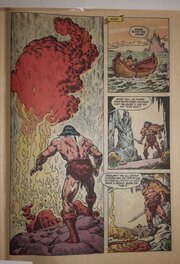 Planche couleur dans Conan annual 5