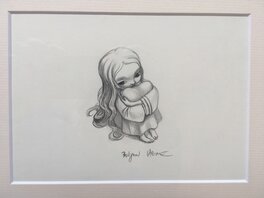 Benjamin Lacombe - Zelmira - Original Illustration