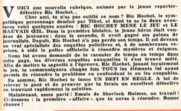 Relevez le gant... Relevez le gant...