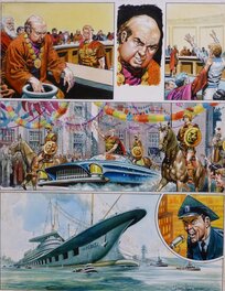 Don Lawrence - Special page Trigian Empire - Comic Strip