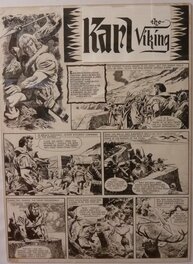 Don Lawrence - Karl the Viking -El Sarid the Merciless-  1962 - Planche originale