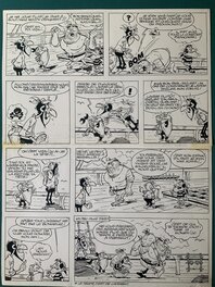 Marcel Remacle - Le vieux Nick et Barbe Noire - Comic Strip