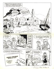 Christian Godard - Godard : Martin Milan tome 4 planche 1 - Planche originale