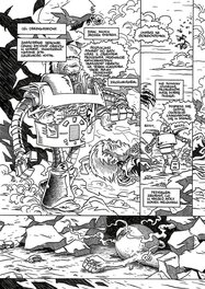 Hubert Ronek - The World of Aghart - Comic Strip