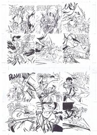 Jose Luis Munuera - Les Tuniques Bleues Pg.05 - Planche originale