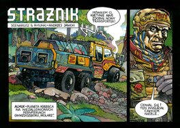 Andrzej Janicki - Strażnik 1 / Watchman 1 - Comic Strip