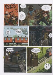 Page dans l'album