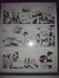 William Vance - Vance - Bob Morane Fils de Dragon pl 43 - Planche originale